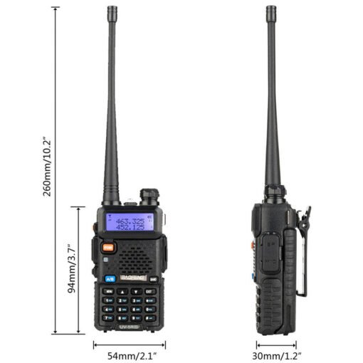 Baofeng Uv-5R Three Segment Walkie Talkie Vhf 220-226Mhz Uhf Frequency Dual Antenna Walkie Talkie Civil Handpiece - 图片 3