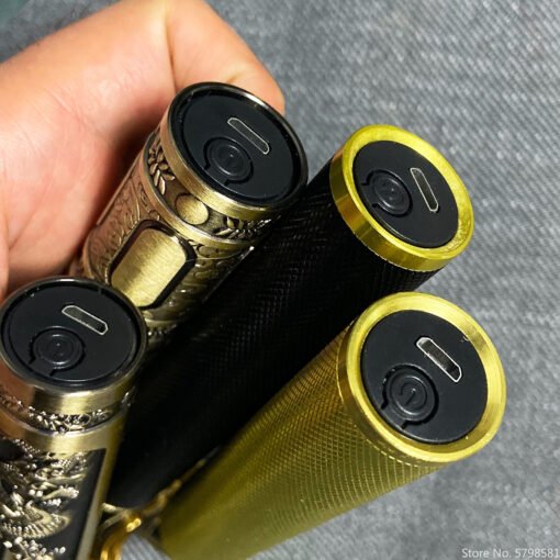 Electric Hair Clipper Oil head Electric hair Clipper LCD Display USB Engraving Buddha Head Retro T9 Scissors Power Generation Push - Hình ảnh 4