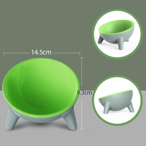 Cat Dog Bowl With Stand Pet Feeding Food Bowls Dogs Bunny Rabbit Nordic Color Feeder Product Supplies Pet Accessories - Hình ảnh 3