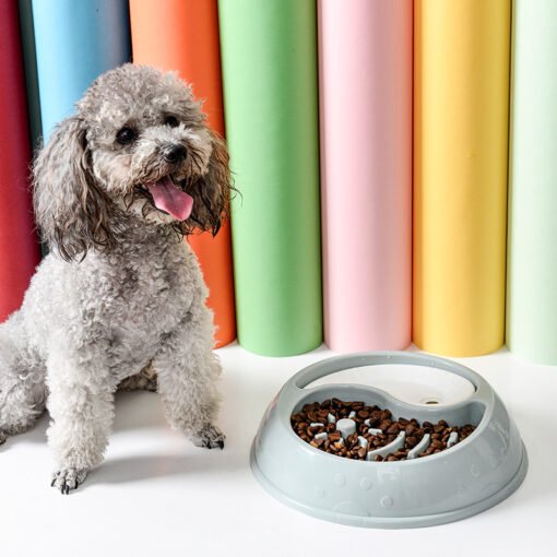 Dog Choking Prevention And Food Bowl Drinking Water Not Wet Mouth Dog Basin - Bild 2