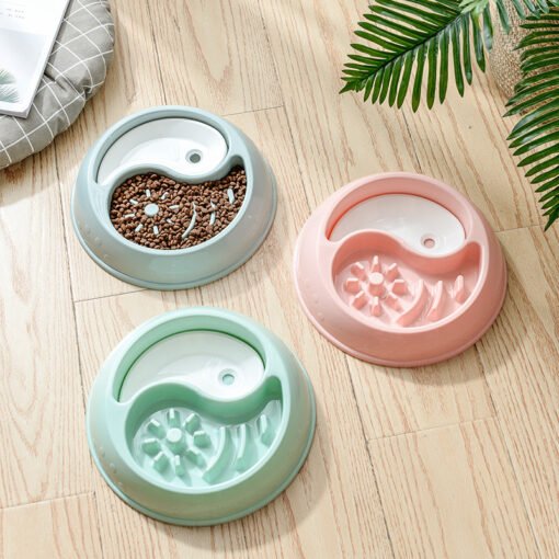 Dog Choking Prevention And Food Bowl Drinking Water Not Wet Mouth Dog Basin - Bild 6