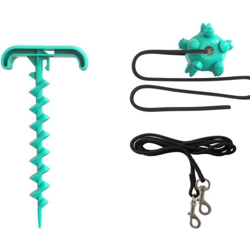 Tie dog leash dog toy - Imagen 2