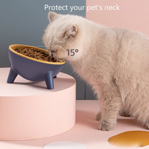 Cat Dog Bowl With Stand Pet Feeding Food Bowls Dogs Bunny Rabbit Nordic Color Feeder Product Supplies Pet Accessories - Hình ảnh 6