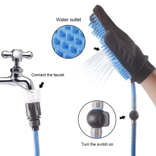Pet Dog Shower Head Handheld Cat Bathing Shower Tool - Bild 7