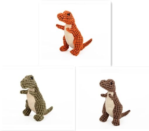 Dinosaur Pet Toys Giant Dogs Pets Interactive Dog Toys For Large Dogs Chew Toys Chihuahua Plush Stuffing Squeakers - Imagen 10
