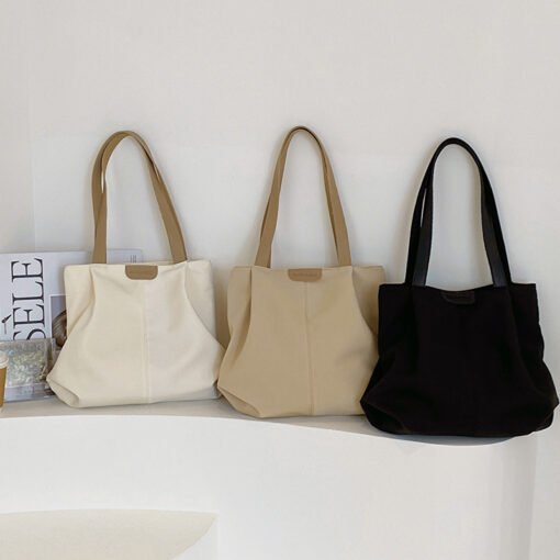 Women's Large-capacity Fashion Casual Tote Bag Nylon Portable Shoulder Bag - 图片 3