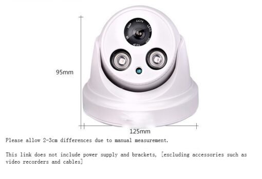 Surveillance camera night vision monitor - Larawan 6