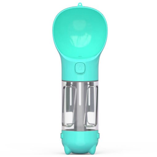 Pet Water Bottle Feeder Bowl Garbage Bag Storage Portable Pet Outdoor Travel 3 In 1 Dog Water Bottle - Imagen 5