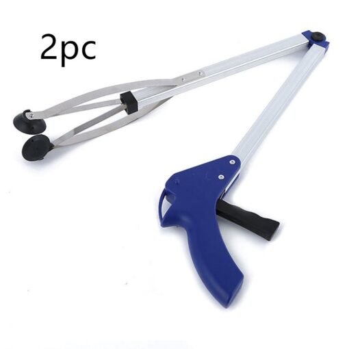 Aluminum alloy folding garbage clip picking device Household picking device Sanitation garbage clamp health clip - Larawan 8