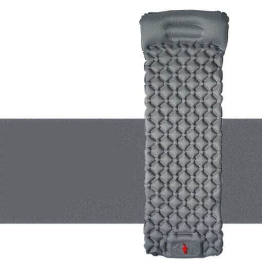 Outdoor Sleeping Pad Camping Inflatable Mattress With Pillows Travel Mat Folding Bed Ultralight Air Cushion Hiking Trekking - Image 6