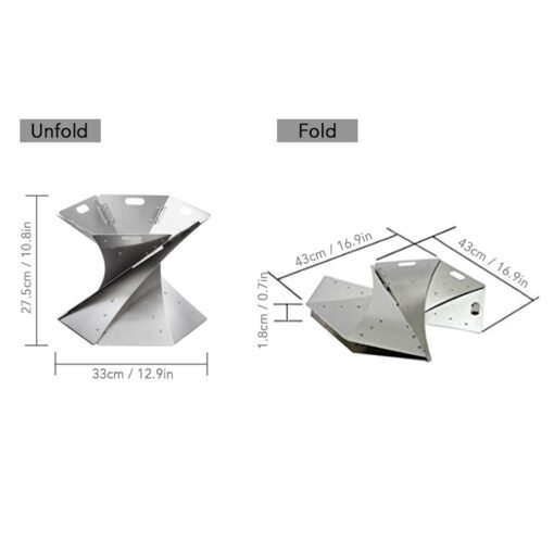 Outdoor camping bonfire heater - immagine 7