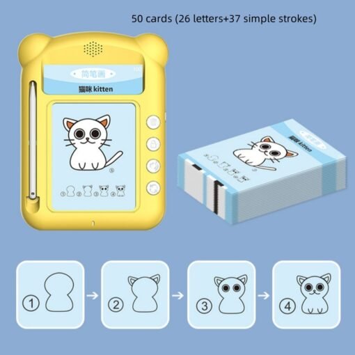 Educational Bilingual Card Early Education Learning Machine - Image 3
