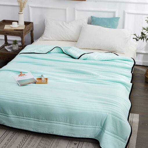 Cooling Blankets Pure Color Summer Quilt Plain Summer Cool Quilt Compressible Air-conditioning Quilt Quilt Blanket - Bild 6
