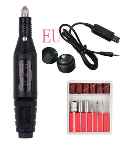 Electric Nail Polish Machine Pen Nail Art Tool - Imagen 7