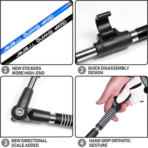 Action Corrector Golf Swing Auxiliary Practice Appliance - Hình ảnh 9