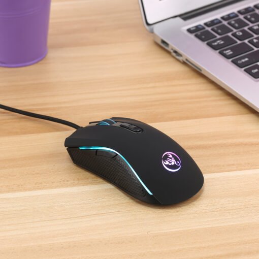 Gaming Usb Luminous Wired Keyboard Floating Manipulator - Imagen 5