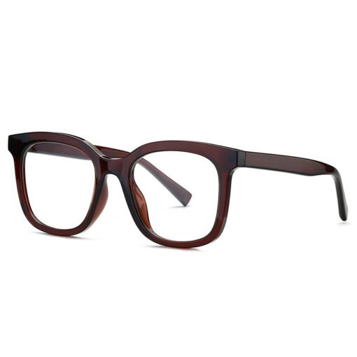 Anti-blue Light Spectacle Frame Fashion European And American Fashion Runway Decorative Glasses - immagine 4