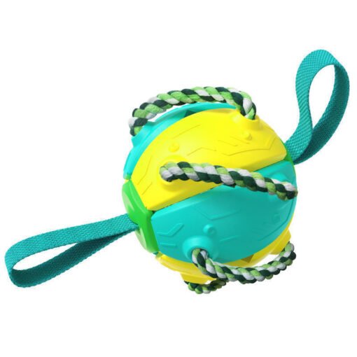 Interactive Dog Football Soccer Ball With Tabs Inflated Training Toy Outdoor Border Collie Balls Pet Products - Bild 8