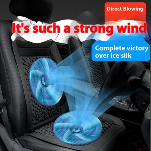 Summer Cold Air Breathable Heat Dissipation Cool Pad Truck Backrest Summer Car Ventilation Cushion - Larawan 4