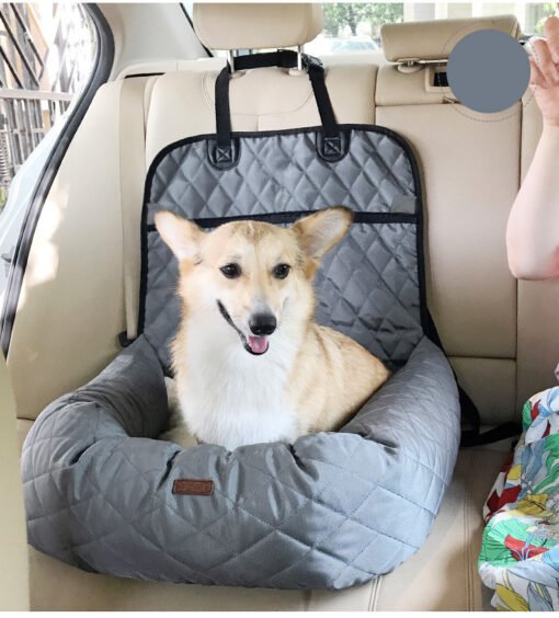 2 In 1 Pet Dog Carrier Folding Car Seat Pad Thickened Multi-purpose Pet Bed Dog Car Mattress Pets Supplies - Hình ảnh 8