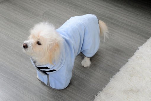 Quick-drying Pet Absorbent Towel Dog Bathrobe Pet Dog Bath Towel For Dogs Cats Microfiber Absorbent Pet Drying Towel Pet Supplies Pet Products - Hình ảnh 6