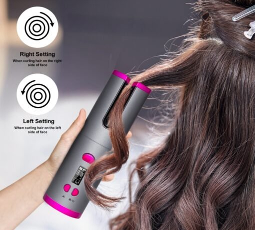 Curling Iron USB Wireless Multifunctional Charging Curler - 图片 4