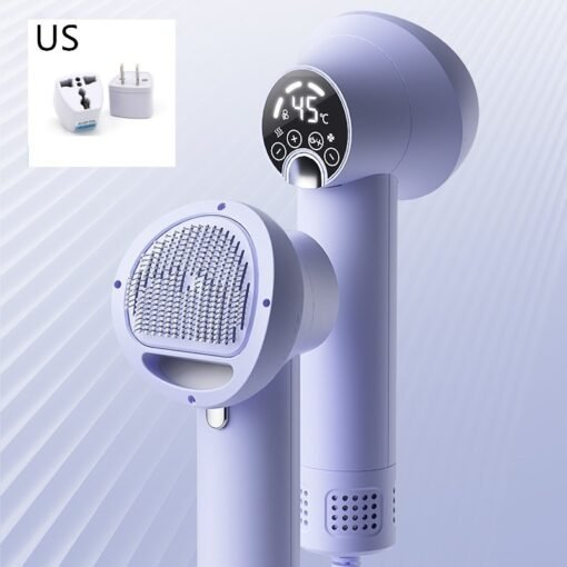 Smart Pet Hair Dryer Dog Golden Retriever Cat Grooming Hairdressing Blow & Comb Silent No Harm Pet Cleaning Supplies Pet Products - Larawan 2