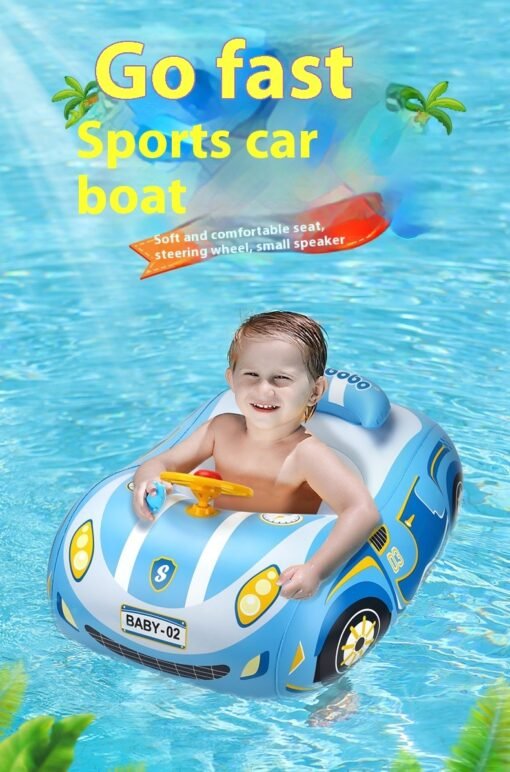 Mini Steering Wheel New Inflatable Car Pedestal Ring - 图片 8