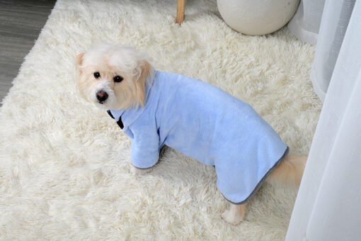 Quick-drying Pet Absorbent Towel Dog Bathrobe Pet Dog Bath Towel For Dogs Cats Microfiber Absorbent Pet Drying Towel Pet Supplies Pet Products - Hình ảnh 5