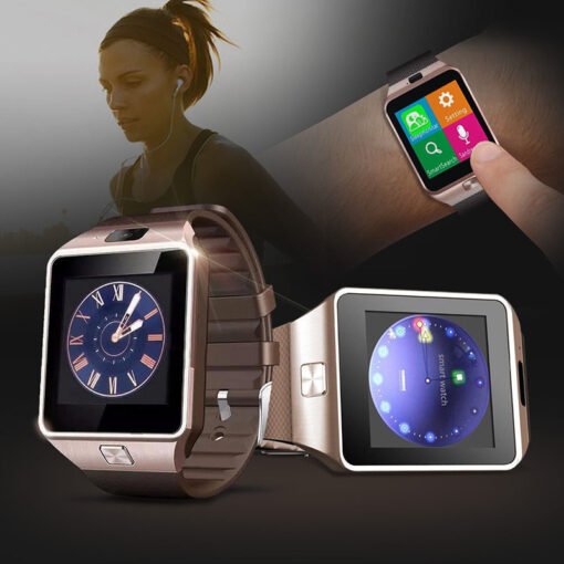 Smart Bluetooth Touch Screen Smart Message Reminder Sport Step Counting Watch - immagine 8