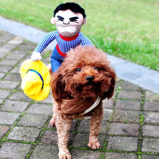 Halloween Pet Costume Pet Dog Funny Clothes Adjustable Dog Cosplay Costume Scary Costume Party Gatherings - immagine 4