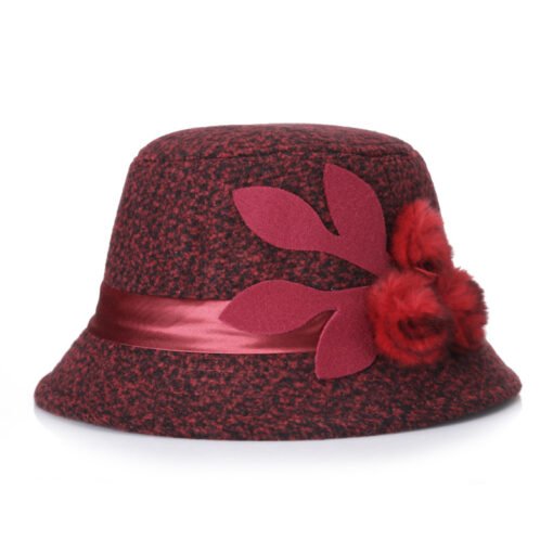Hat new woolen hat women hat basin hat - Imagen 7