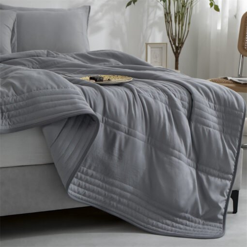 Cooling Blankets Pure Color Summer Quilt Plain Summer Cool Quilt Compressible Air-conditioning Quilt Quilt Blanket - Bild 10