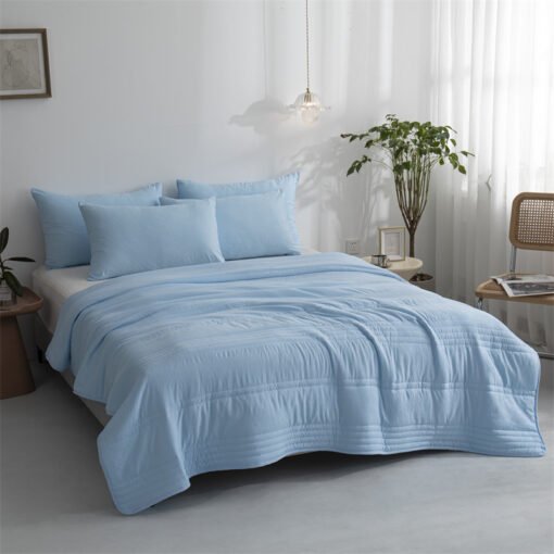 Cooling Blankets Pure Color Summer Quilt Plain Summer Cool Quilt Compressible Air-conditioning Quilt Quilt Blanket - Bild 3