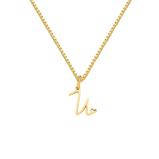 26 Love Letters Titanium Steel Pendants Necklace - Image 8