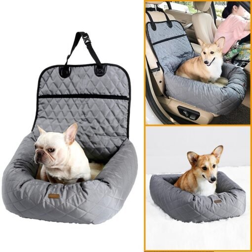 2 In 1 Pet Dog Carrier Folding Car Seat Pad Thickened Multi-purpose Pet Bed Dog Car Mattress Pets Supplies - Hình ảnh 9