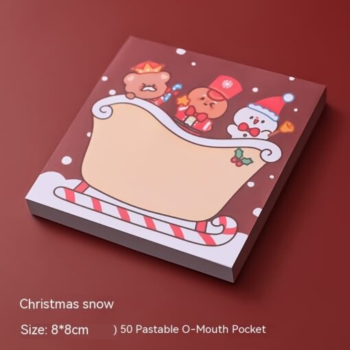 Cartoon Christmas Sticky Notes Student Stationery - immagine 10