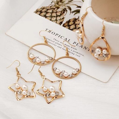 Fashion Popular Geometric Retro Earrings