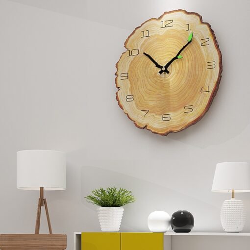 Wood Wall Clock - 图片 3