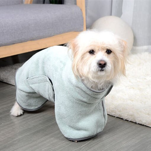 Quick-drying Pet Absorbent Towel Dog Bathrobe Pet Dog Bath Towel For Dogs Cats Microfiber Absorbent Pet Drying Towel Pet Supplies Pet Products - Hình ảnh 3