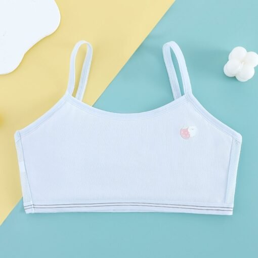Developmental Girl Bra Adolescent Quilted Cotton Underwear - immagine 7