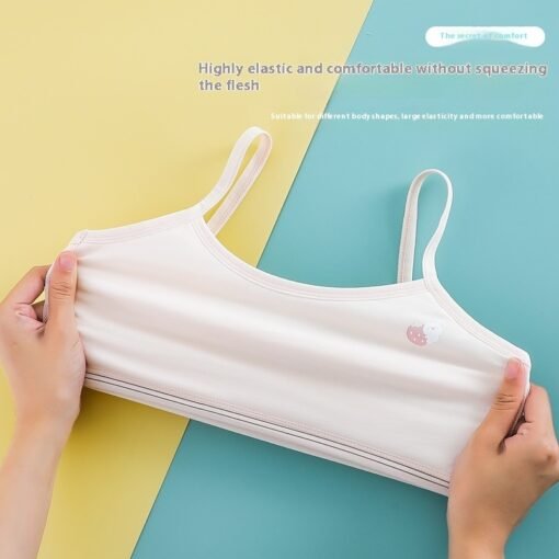 Developmental Girl Bra Adolescent Quilted Cotton Underwear - immagine 9