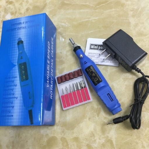 Electric Nail Polish Machine Pen Nail Art Tool - Imagen 4