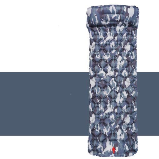 Outdoor Sleeping Pad Camping Inflatable Mattress With Pillows Travel Mat Folding Bed Ultralight Air Cushion Hiking Trekking - Image 10