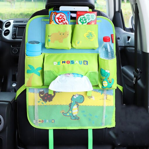 Car Seat Back Storage Bag Hanging Multifunctional - Larawan 2