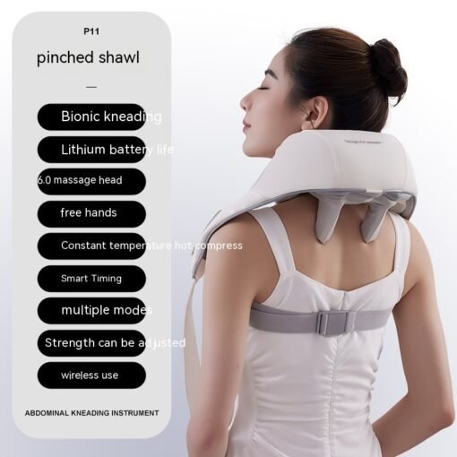 Oblique Muscle Shoulder And Neck Massager Clip Kneading Electric - Imagen 3