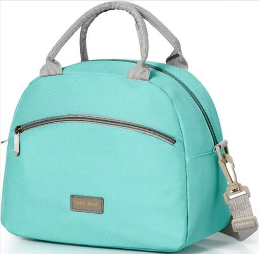 Portable Large Capacity Shoulder Lunch Box Bag - Larawan 7