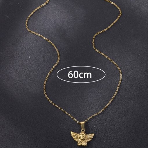 Temperament Personalized Minority Angel Wings Pendant Necklace - Image 3