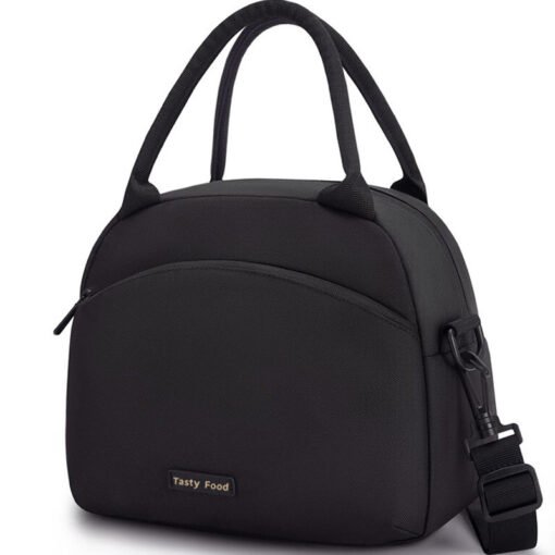 Portable Large Capacity Shoulder Lunch Box Bag - Larawan 4