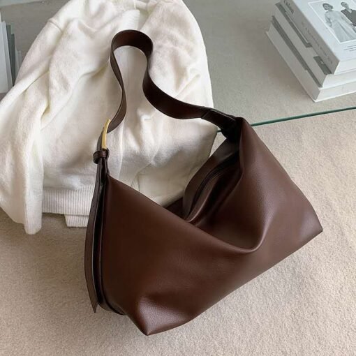 Women's One-shoulder New Soft Bed Tote Bag - Hình ảnh 5